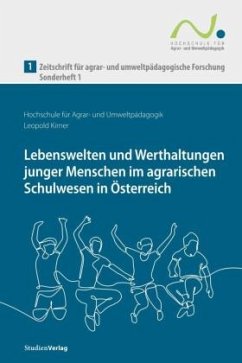 Zeitschrift für agrar- und umweltpädagogische Forschung, Sonderheft 1