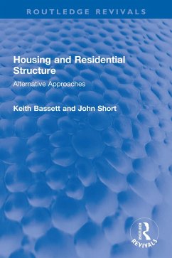 Housing and Residential Structure (eBook, ePUB) - Short, John; Bassett, Keith