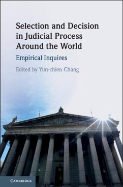 Selection and Decision in Judicial Process around the World (eBook, ePUB)