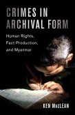Crimes in Archival Form (eBook, ePUB)