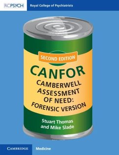 Camberwell Assessment of Need: Forensic Version (eBook, ePUB) - Thomas, Stuart