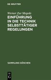 Einführung in die Technik selbsttätiger Regelungen (eBook, PDF)