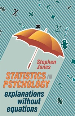 Statistics in Psychology (eBook, PDF) - Jones, Stephen