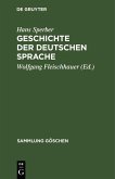 Geschichte der deutschen Sprache (eBook, PDF)