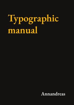 Typographic manual (eBook, PDF) - Annandreas