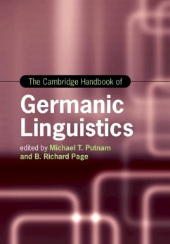 Cambridge Handbook of Germanic Linguistics (eBook, ePUB) Cover Cambridge Handbook of Germanic Linguistics (eBook, ePUB)