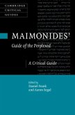 Maimonides' Guide of the Perplexed (eBook, ePUB)