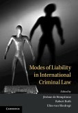 Modes of Liability in International Criminal Law (eBook, ePUB)