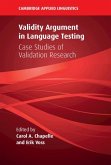 Validity Argument in Language Testing (eBook, ePUB)