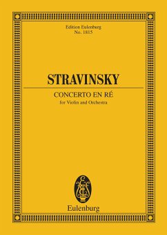 Concerto en ré (eBook, PDF) - Stravinsky, Igor