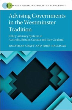 Advising Governments in the Westminster Tradition (eBook, ePUB) - Craft, Jonathan