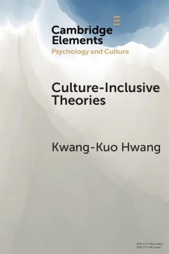 Culture-Inclusive Theories (eBook, ePUB) - Hwang, Kwang-Kuo