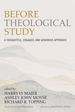 Before Theological Study (eBook, ePUB)