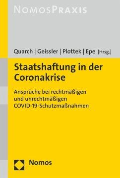 Cover Staatshaftung in der Coronakrise (eBook, PDF)