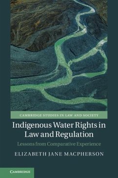 Cover Indigenous Water Rights in Law and Regulation (eBook, ePUB)