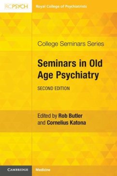Seminars in Old Age Psychiatry (eBook, ePUB) Cover Seminars in Old Age Psychiatry (eBook, ePUB)