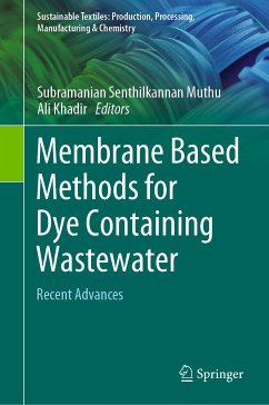 Membrane Based Methods for Dye Containing Wastewater (eBook, PDF)