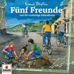 Fünf Freunde und die verdächtige Fahrradbotin / Fünf Freunde Bd.146 (1 Audio-CD) - Blyton, Enid