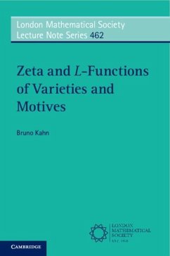 Zeta and L-Functions of Varieties and Motives (eBook, ePUB) - Kahn, Bruno