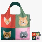 LOQI Bag STEPHEN CHEETHAM Cats, Recycled Bag