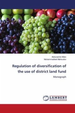 Regulation of diversification of the use of district land fund