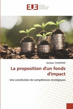 La proposition d'un fonds d'impact - TCHAKPAME, Damigou