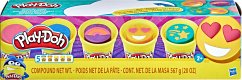 Image of Hasbro F47155L0 - Play-Doh, Fröhliche Farben, 5er-Knetpack (3 Emoji-/2 Unifarben)