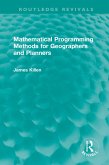Mathematical Programming Methods for Geographers and Planners (eBook, ePUB)