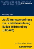 Ausführungsverordnung zur Landesbauordnung Baden-Württemberg (LBOAVO) (eBook, PDF)