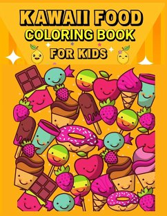 Kawaii Food Coloring Book - Sternchen Books