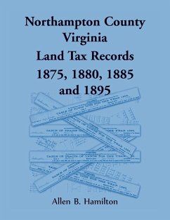 Northampton County, Virginia Land Tax Records 1875, 1880, 1885, and 1895 - Hamilton, Allen B