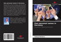 Own personal names in Germany - Burkova, Tatiana