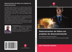 Cover Determinantes de falhas em projetos de desenvolvimento
