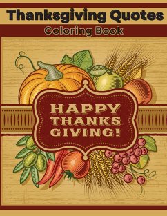 Thanksgiving Quotes Coloring Book - Dorny, Lora