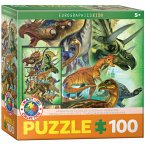 Eurographics 6100-0360 - Pflanzenfressende Dinosaurier , Puzzle, 100 Teile