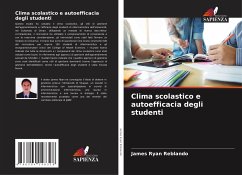 Clima scolastico e autoefficacia degli studenti - Reblando, James Ryan