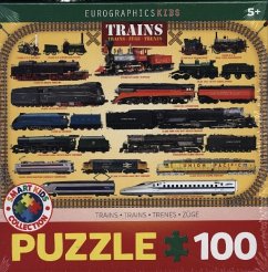 Eurographics 6100-0090 - Züge , Puzzle, 100 Teile