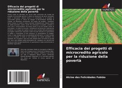 Efficacia dei progetti di microcredito agricolo per la riduzione della povertà - Fabião, Alcino das Felicidades