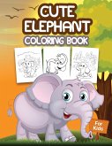 Cute Elephant Coloring Book for Kids