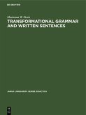Transformational Grammar and Written Sentences (eBook, PDF)