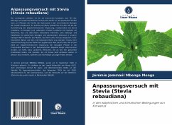 Anpassungsversuch mit Stevia (Stevia rebaudiana) - Mbenga Monga, Jérémie Jemmaél