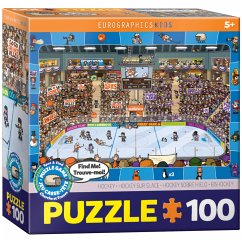 Eurographics 6100-0475 - Hockey - Suchen & Finden , Puzzle, 100 Teile