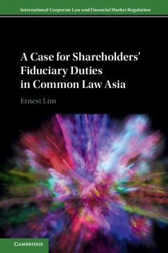 Cover Case for Shareholders' Fiduciary Duties in Common Law Asia (eBook, ePUB)