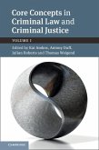 Core Concepts in Criminal Law and Criminal Justice: Volume 1, Anglo-German Dialogues (eBook, ePUB)