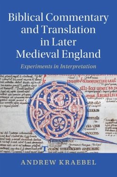 Cover Biblical Commentary and Translation in Later Medieval England (eBook, ePUB)