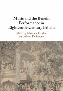 Cover Music and the Benefit Performance in Eighteenth-Century Britain (eBook, ePUB)