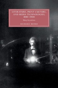 Literature, Print Culture, and Media Technologies, 1880-1900 (eBook, ePUB) - Menke, Richard