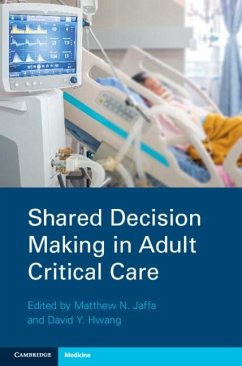 Shared Decision Making in Adult Critical Care (eBook, ePUB)