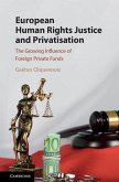European Human Rights Justice and Privatisation (eBook, ePUB)