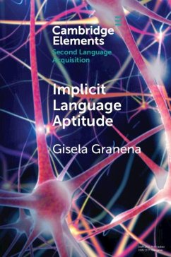 Implicit Language Aptitude (eBook, ePUB) - Granena, Gisela